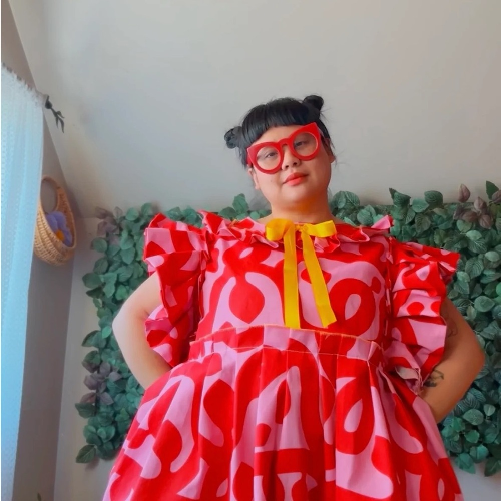 The Rosie Pink Dress (one of a kind!) - Hello Darling Co - Picture 5 of 8